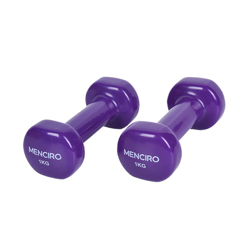 1kg Cumhdach Vinyl Gan Bholadh Dumbbell